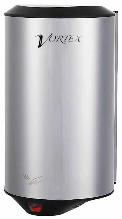 Vortex Smart heater compact hand dryer Matte Black stainless steel commercial hand dryer - VX2805S