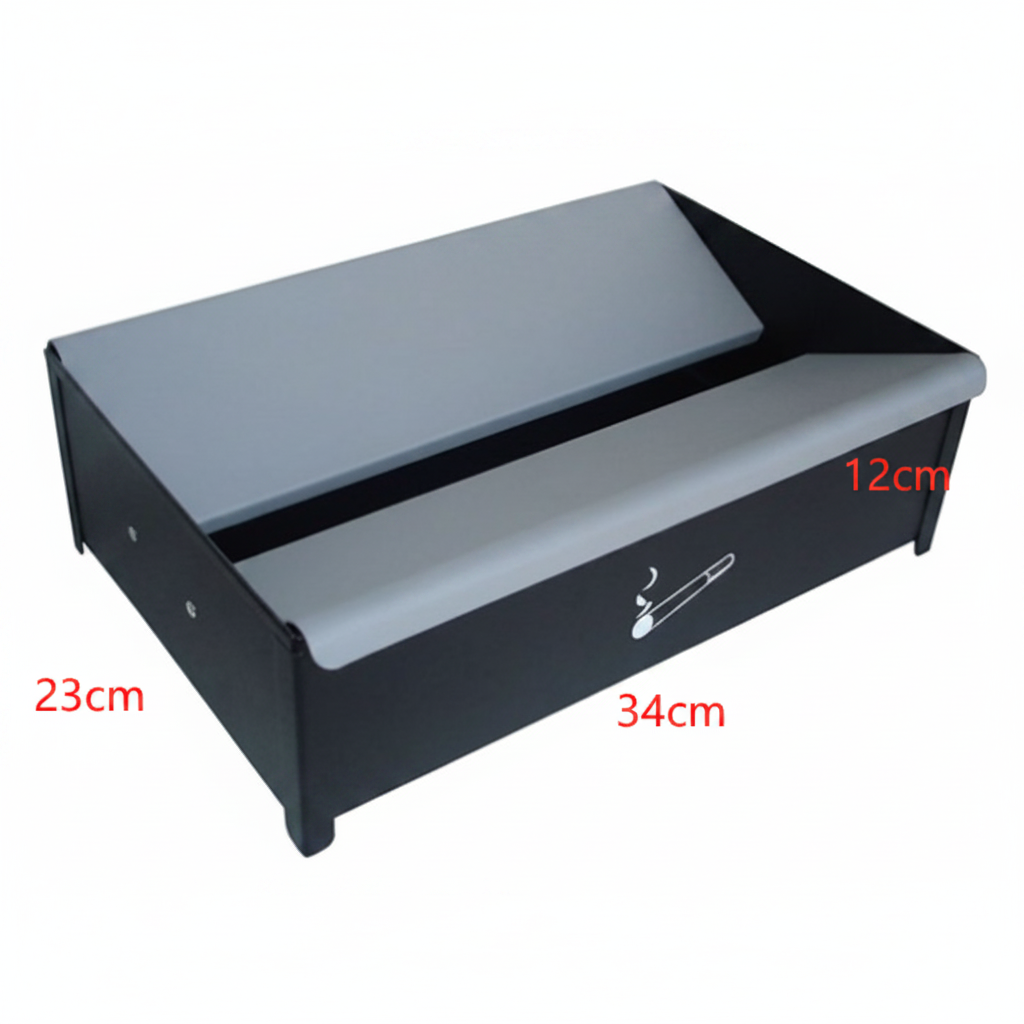 Smokers Powder Coated Metal Floor Ashtray - OzWashroom