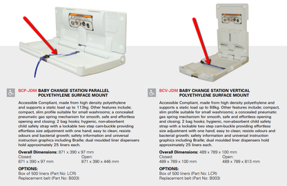 Strap for Horizontal KK1689 Baby Change - OzWashroom