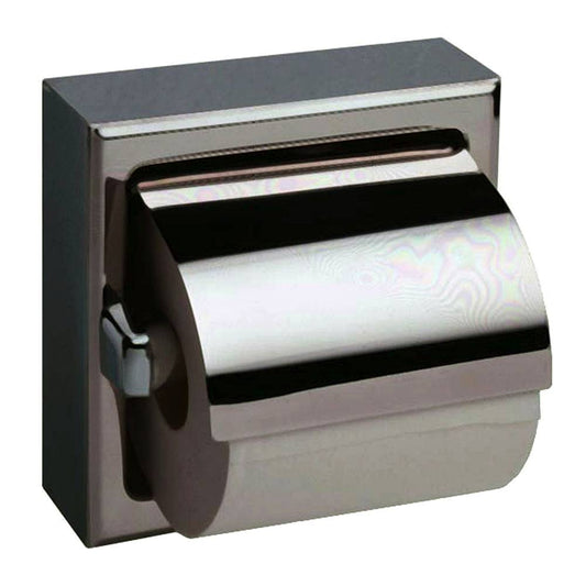 B66997 Bobrick Single Toilet Roll Holder Satin S'Steel - OzWashroom