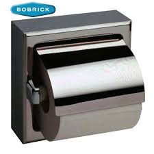 Bobrick Single Toilet Roll Holder Polish S'Steel B6699 - OzWashroom