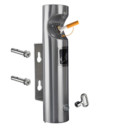 Small Outdoor Stainless Steel Ashtray - OzWashroom