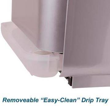 Vortex Jet Commercial Grade Hand Dryer in white – quiet 74dB, fast 10-second drying, energy-efficient and cost-saving