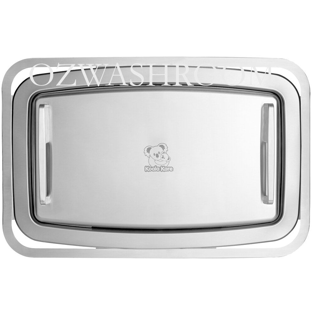 Koala Kare Recessed Baby Change Station S'Steel Horizontal - OzWashroom