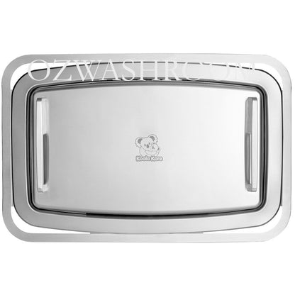 Koala Kare Recessed Baby Change Station S'Steel Horizontal - OzWashroom