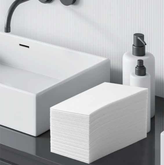 White Paper Napkin 10 Packs, 100 Per Pack High Absorbance - OzWashroom