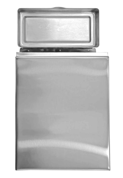 Ozwashroom S'Steel Sanitary Napkin Disposal Bin - OzWashroom