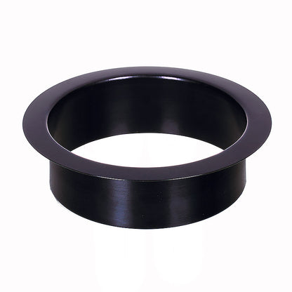 Black Chute Powder Coated Circular Waste - OzWashroom