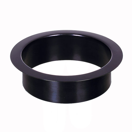 Black Chute Powder Coated Circular Waste - OzWashroom