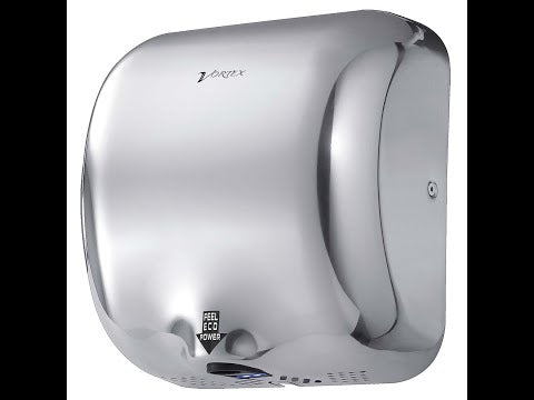 Vortex S'Steel Super Jet Hand Dryer, 3 Years Warranty - OzWashroom