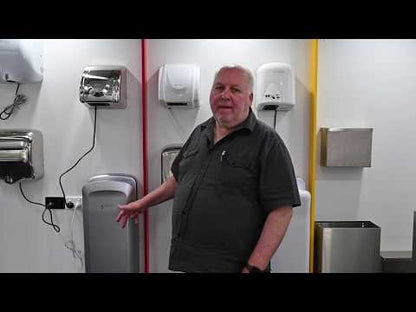Vortex Jet Hand Dryer Commercial Grade Silver - OzWashroom