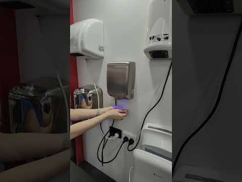 Vortex Hand Dryer Compact  Automatic Stainless Steel - OzWashroom