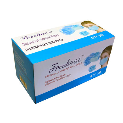 disposable face mask, Individually Wrapped