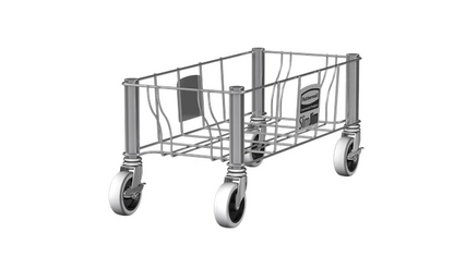 Slim Jim Single Stainless Steel Dolly - OzWashroom