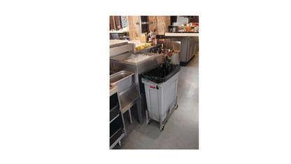 Slim Jim Single Stainless Steel Dolly - OzWashroom