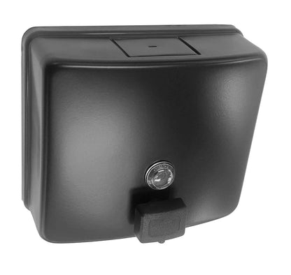 Black S'Steel Soap Dispenser 1.2L Black Valve - OzWashroom