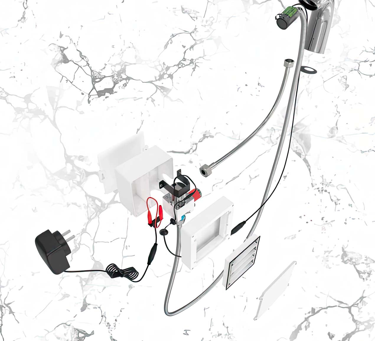 Onvanti Sensor Activated Basin Top Water Tap - OzWashroom