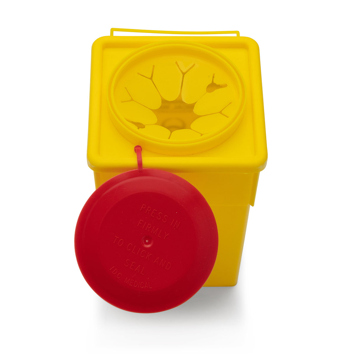 Yellow Armour Syringe Disposal and Spare Insert