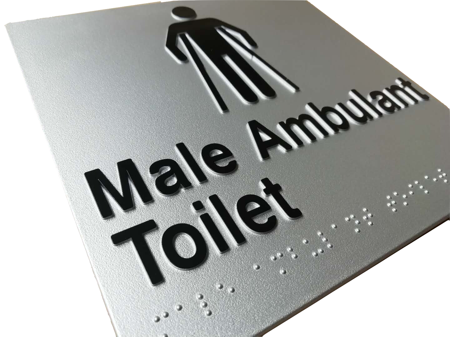 Male Ambulant Braille  - OzWashroom
