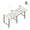 SS960BR JD Macdonald Bariatric Folding Acrylic Shower seat 