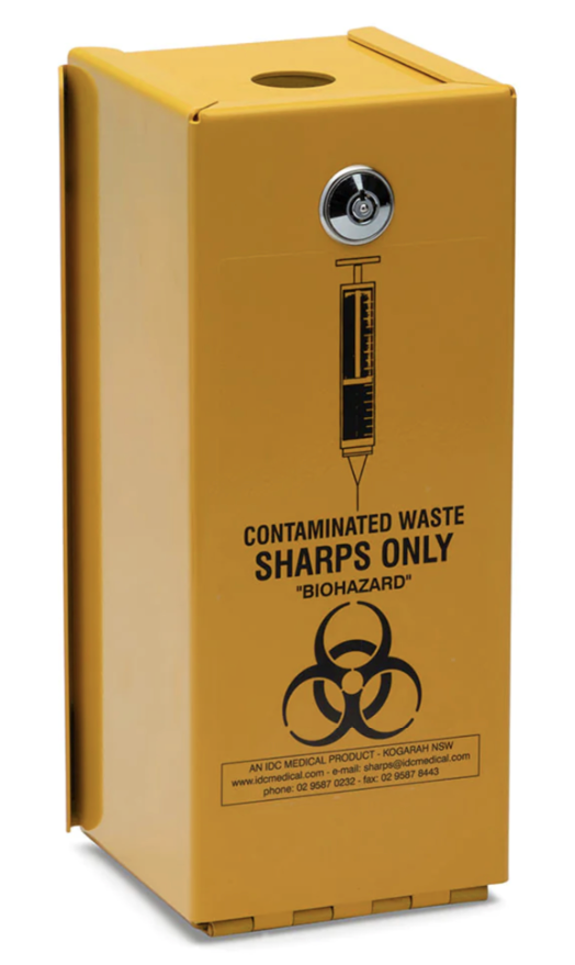sharps disposal