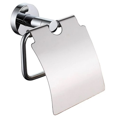 S'Steel Shiny Chrome Single Toilet Roll Holder - -OzWashroom