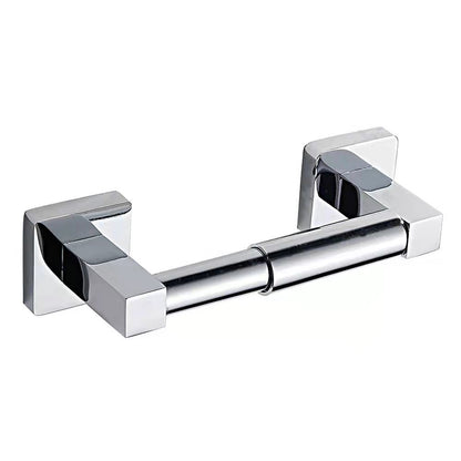 Ozwashroom Single Toilet Roll Holder, Bright Chrome - OzWashroom