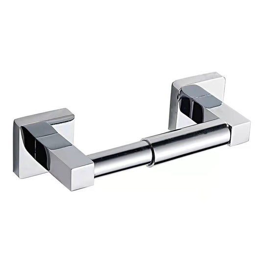 Ozwashroom Single Toilet Roll Holder, Bright Chrome - OzWashroom