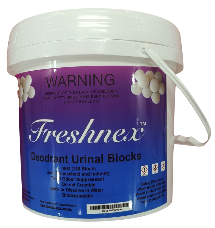 Urinal Blocks 4kg White Urinal Cakes, In White Pails