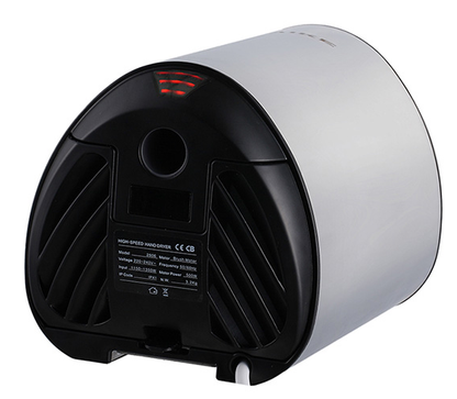 Vortex Smart heater compact hand dryer Matte Black stainless steel commercial hand dryer - VX2805k