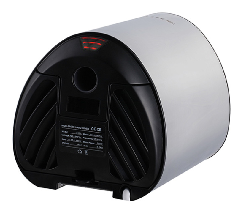 Vortex Smart heater compact hand dryer polished stainless steel commercial hand dryer - VX2805P