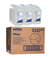 Kleenex Luxury Foam Hand Soap Cleanser Box of 6