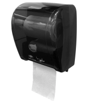 Automatic Paper Towel Dispenser Transparent Black 