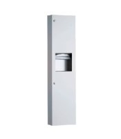Bobrick Surface Mounted Paper Towel Dispenser and Waste Bin B38039 