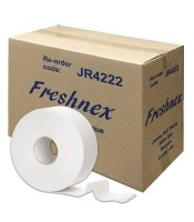 Freshnex Jumbo Recycled Toilet Rolls 300m 8 Rolls JR4222