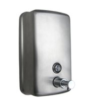 S'Steel Soap Dispenser Metlam ML602AR Ellipse 