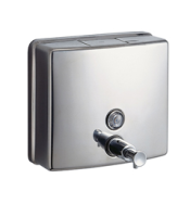 Metlam Square Soap Dispenser S'steel 1.2L ML603AS