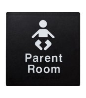  Baby Changing Room Braille Toilet Sign 