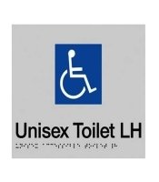 Unisex Toilet Disabled LH 