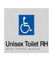Unisex Toilet Disabled Right Hand  BCA Code Australian Compliance 