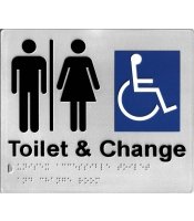 Unisex Disable Toilet & Change