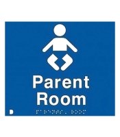Braille Sign Parent Room