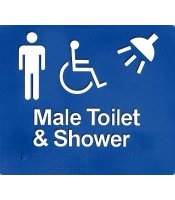  Male Disabled Toilet & Shower
