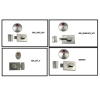 Metlam Surface Mounted Lock&Indicator Set 300-Series 