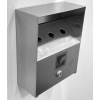 Slim Wall Mounted Outdoor Ashtray AS010S