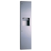 Bobrick Semi Recessed Towel Dispenser & Waste Bin B38032 