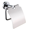 S'Steel Shiny Chrome Single Toilet Roll Holder