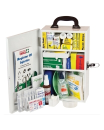 First Aid Kit for Workplace Metal Case Wall Mount WM1 by Ozwashroom