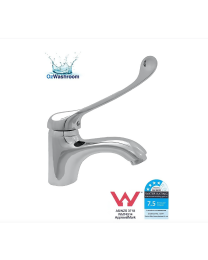 Ozwashroom Disable Long Arm Bathroom Mixer 81H58-CHR-L Watermark Approved by Ozwashroom
