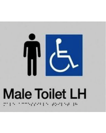 Male Disable Left Hand Toilet SS08-LH (210 x 180 mm)